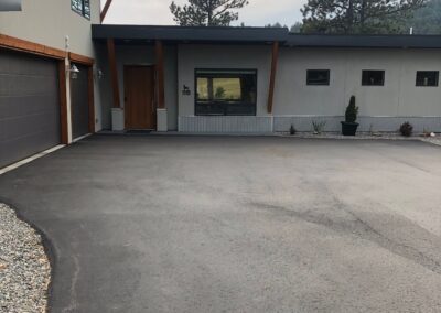 A home with a driveway and garage.